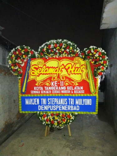 Bunga Papan Congratulation Bandara Nusawiru Pangandaran